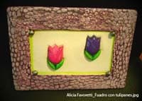 - Alicia Favoretti_Fuadro con tulipanes -